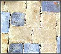 Custom Stamped Concrete pattern that mimics pavers with custom coloring